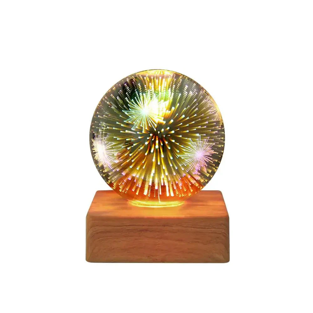 BowLift | Crystal Ball Lamp with 3D Firework Effect - StarburstGlow
