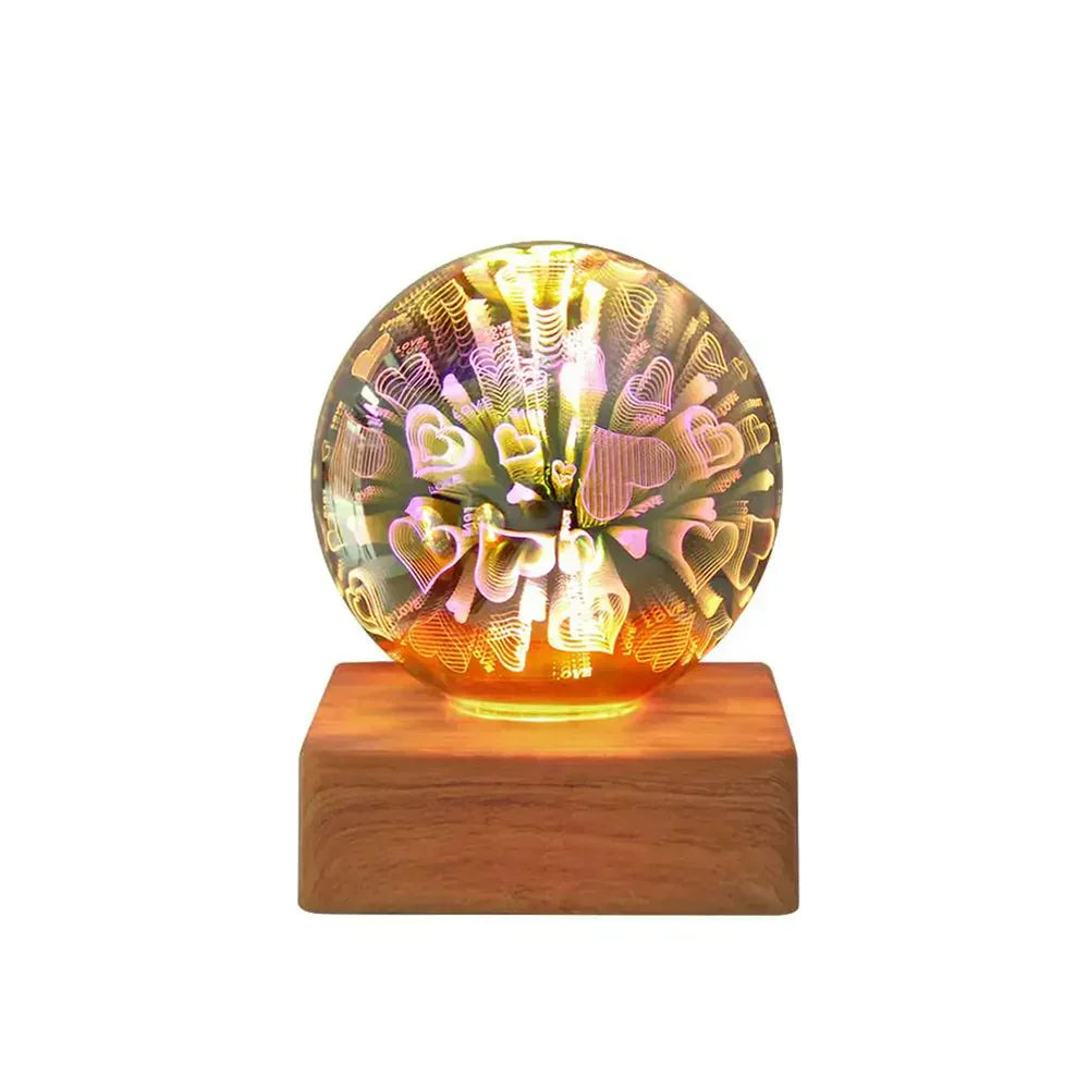 BowLift | Crystal Ball Lamp with 3D Firework Effect - StarburstGlow