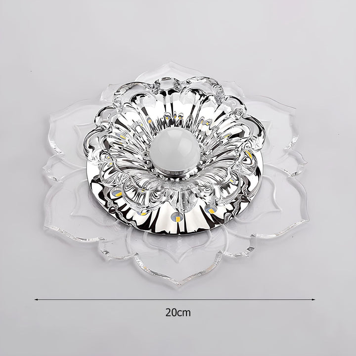 BowLift | Elegant Crystal LED Ceiling Lamp with Modern Design