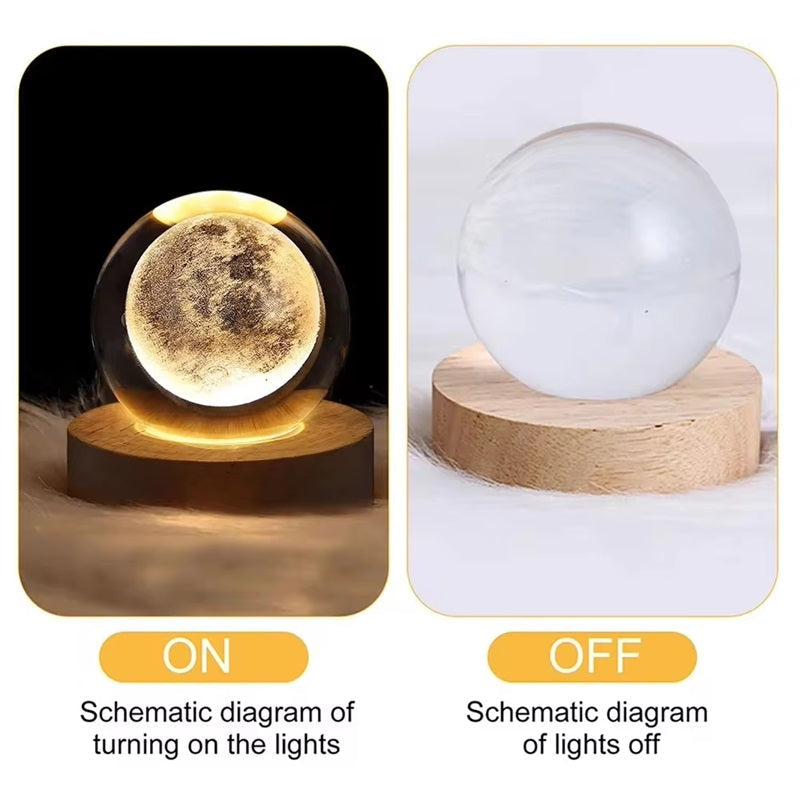 BowLift | 3D Crystal Ball Lamp