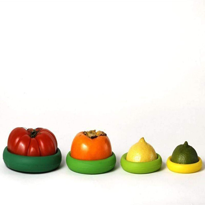 BowLift | 4pcs Silicone Foodsaver - Perfectly On A Variety Of Cut Fruits And Vegetables