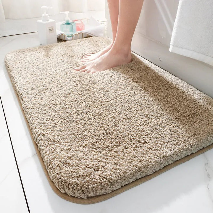 BowLift | CUSHLY – Extra Thick Microfiber Bath Mat with Non-Slip Backing