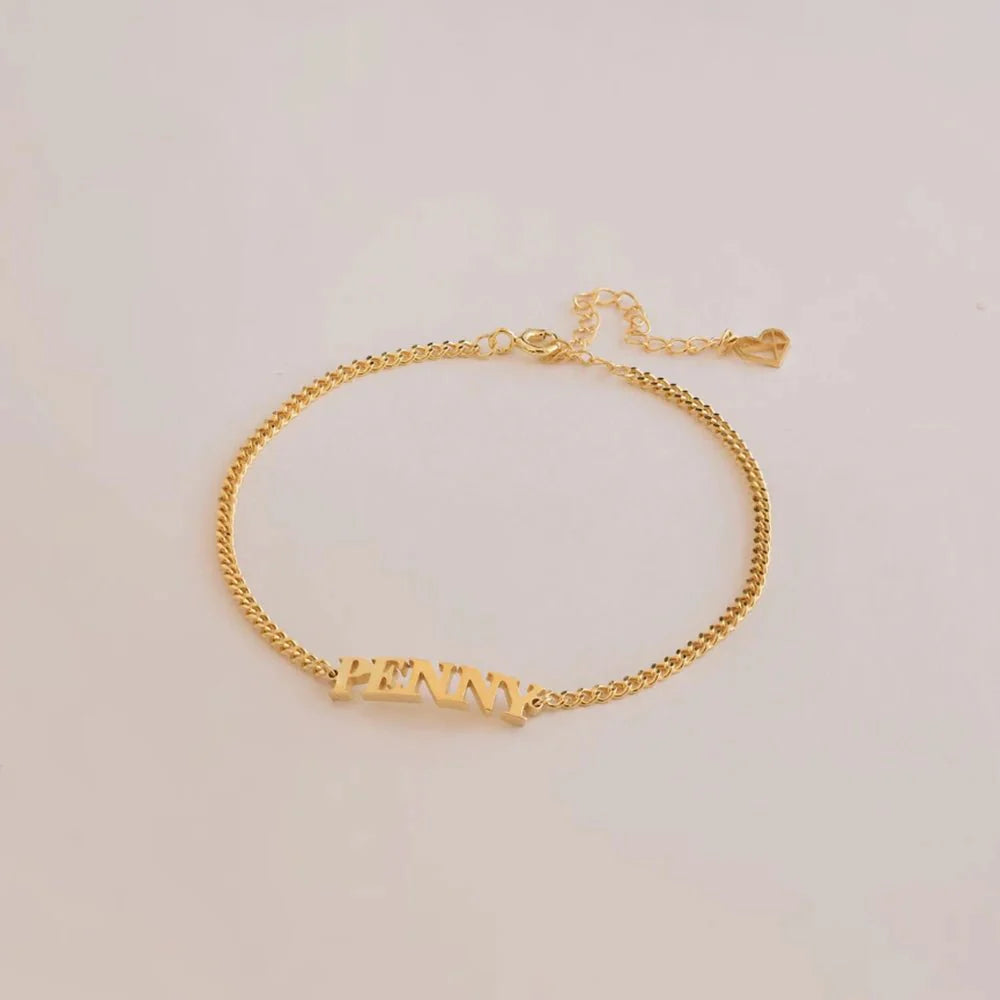 BowLift | Customized Name Chain Bracelet