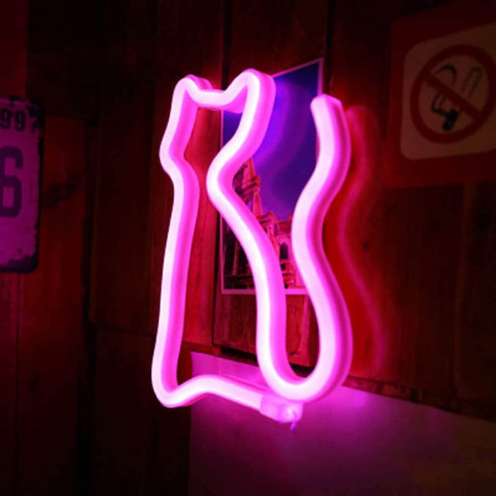 BowLift | Trendy Kitty Neon Lamp - Enchanting Lighting for Every Room