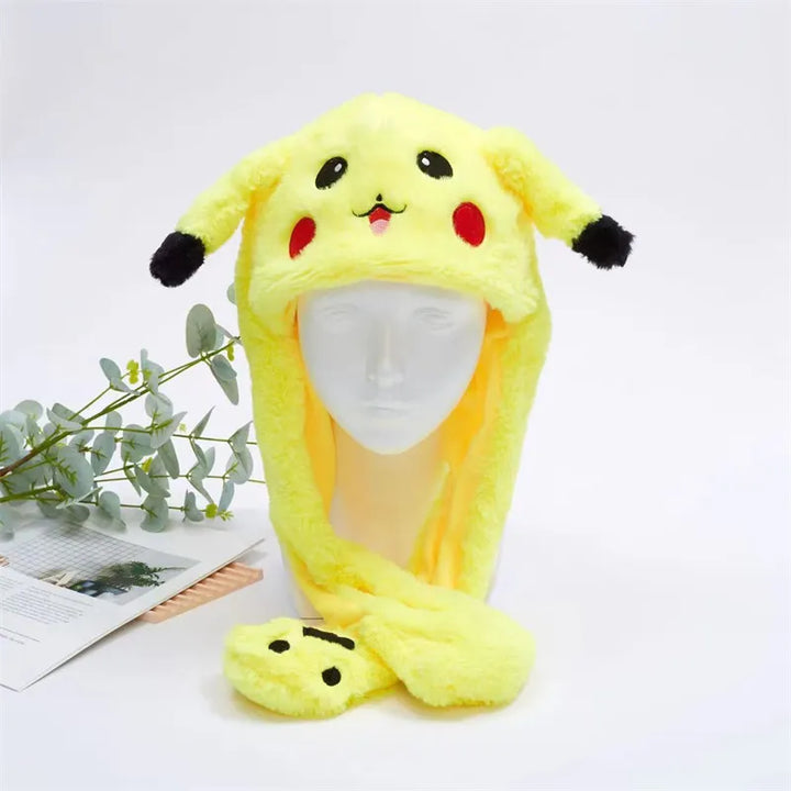 BowLift | BunnyBounce Plush Hat with Moving Ears for Kids & Adults