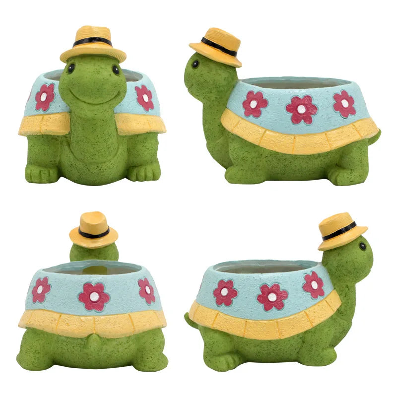 BowLift | Cute Turtle Garden Plant Pot - TurtleBloom