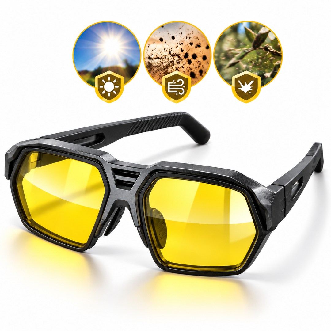 Polarized Sunglasses with Anti-Glare Night-Driving Lenses Bowlift