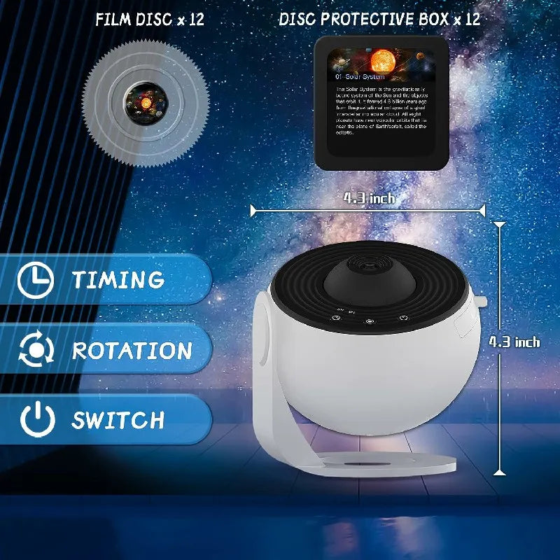BowLift | 360° AstroLuxe Star Projector — Transform your room into your personal relaxation galaxy full of magical star moments