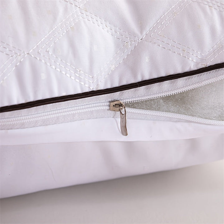 LuxurySoft - Extra Long Hypoallergenic Pillow for Back and Side Sleepers, Soft and BreathaBowlifte, Machine WashaBowlifte | Bowlift