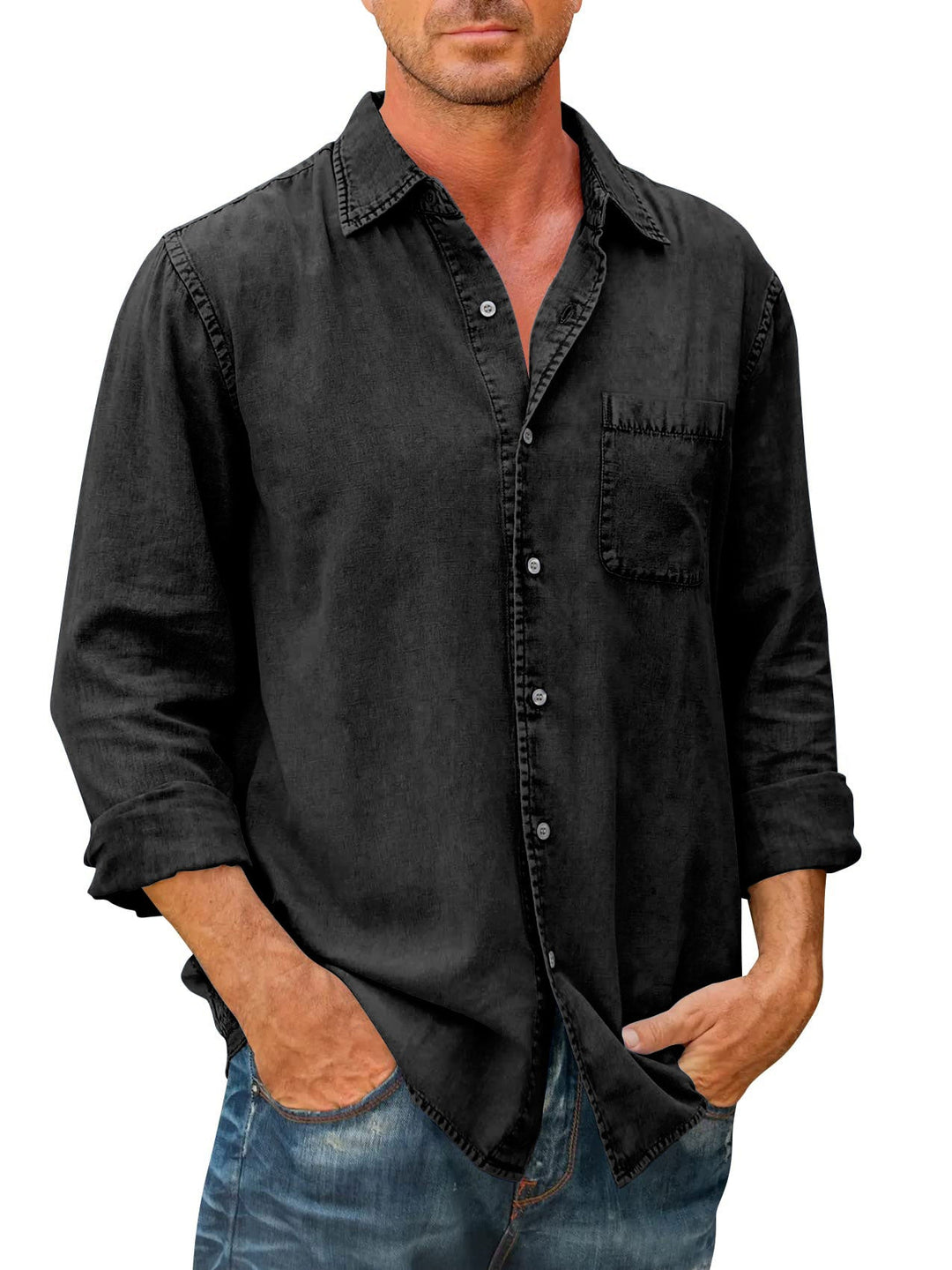 BowLift | Long sleeve button shirt for men