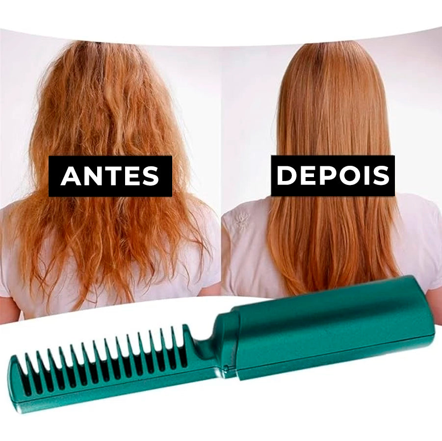 BowLift | Glatzza Mini-Smoothing Brush — Silky smooth dream hair in 60 seconds that captivates all eyes!