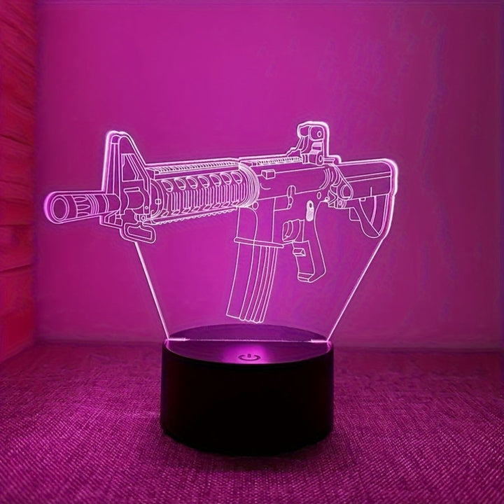 GeoLume - 3D LED Desk Lamp with Touch Bowlift