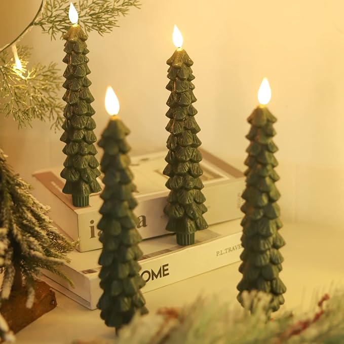 BowLift | Flameless LED Candles with Remote Control – Realistic 3D Flickering Model LumaGlow