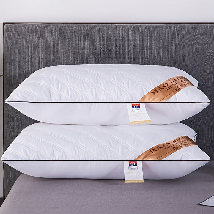 LuxurySoft - Extra Long Hypoallergenic Pillow for Back and Side Sleepers, Soft and BreathaBowlifte, Machine WashaBowlifte | Bowlift