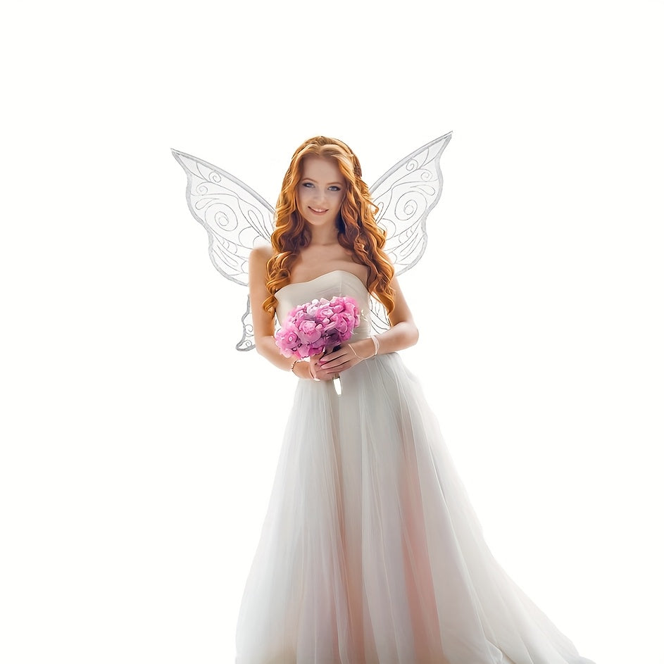 BowLift | Girls Magical Halloween Fairy Costume Set | Wings Wand Ears