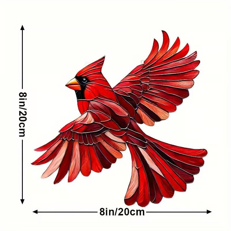 BowLift | Winged Cardinal Christmas Ornaments