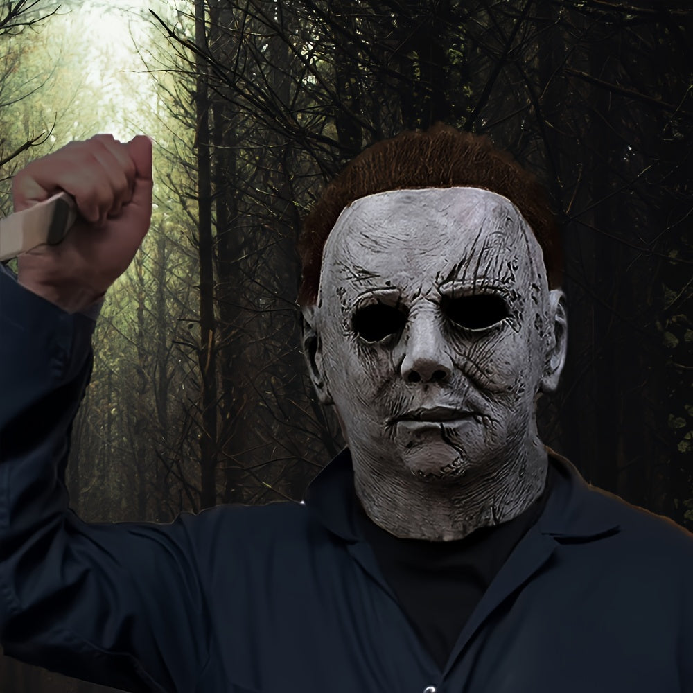 BowLift | Men's Eng Horror Halloween Costume Mask | Full Head Realistic