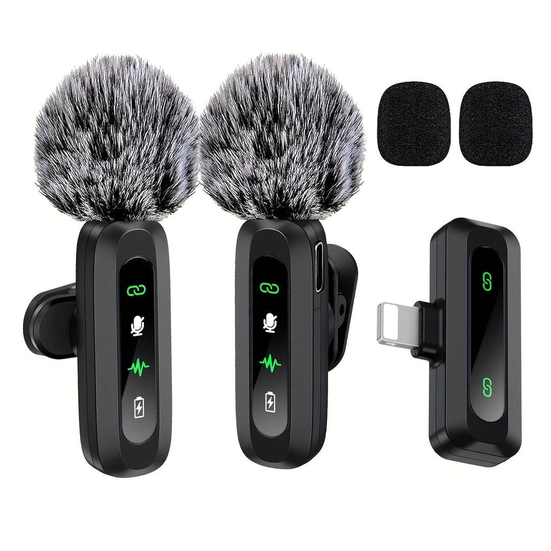 BowLift | SoundSnap Wireless Clip Microphone – USB-C Microphone for Smartphone and Tablet