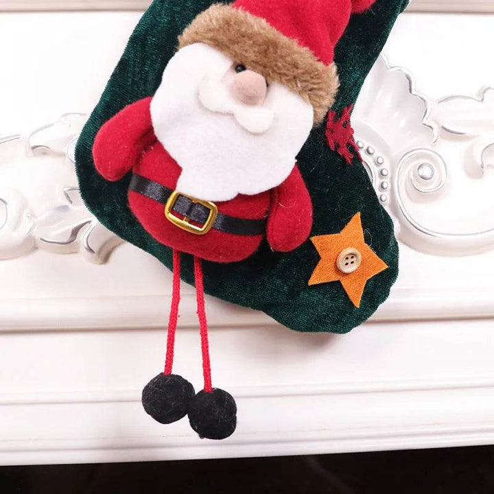 BowLift | Christmas Stockings Gift Bag Flannel Small Size Hanging Decorations