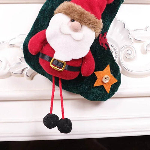 BowLift | Christmas Stockings Gift Bag Flannel Small Size Hanging Decorations