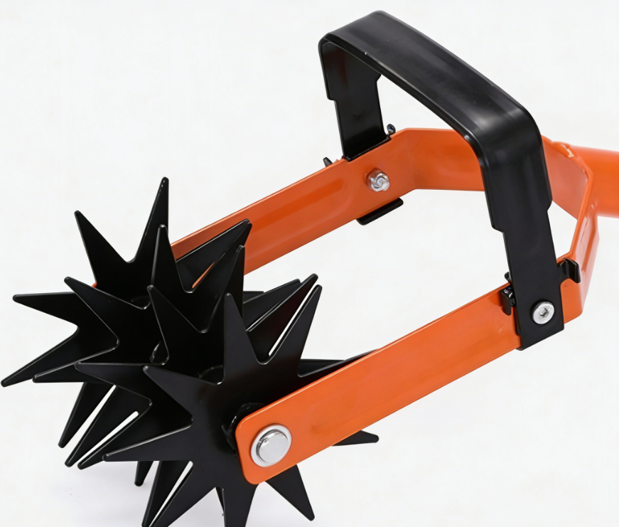 BowLift | Manual Rotary Lawn Edger, 69 Inch Adjustable Stainless Steel Handle Grass and Weed Trimmer