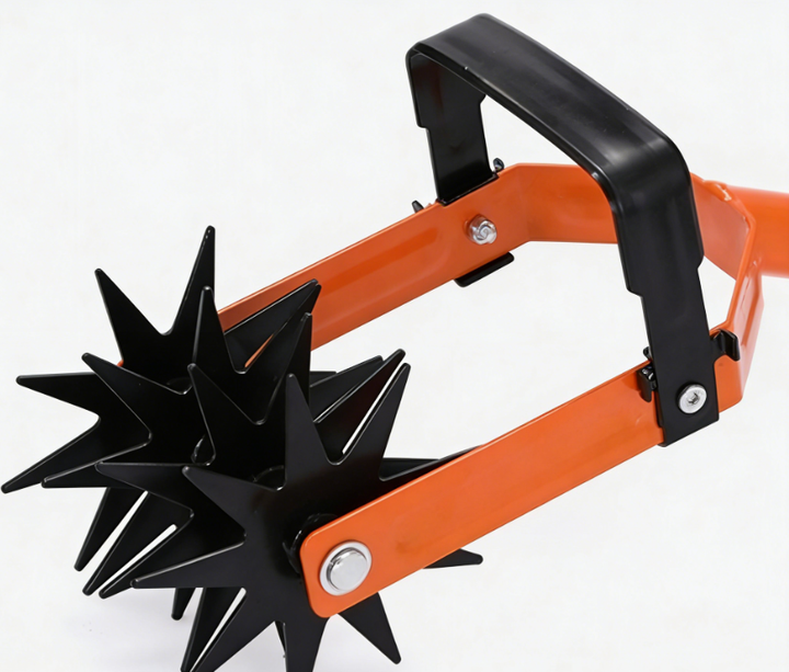 BowLift | Manual Rotary Lawn Edger, 69 Inch Adjustable Stainless Steel Handle Grass and Weed Trimmer