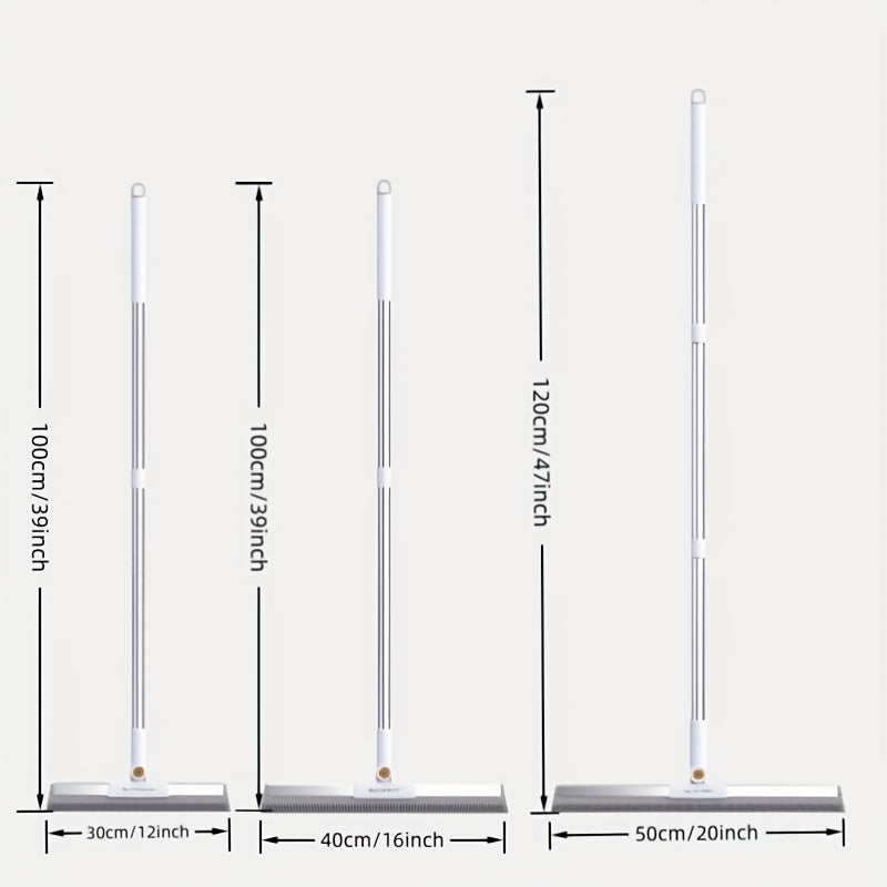 Floor wiper with rubber lip & TPE bristles | Bowlift