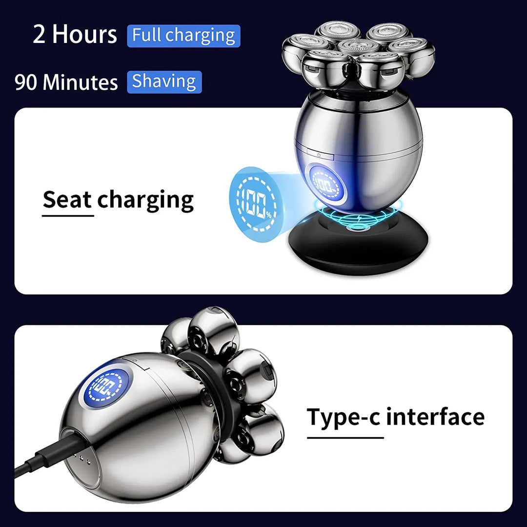 BowLift | FlexiShave Pro – 7D Electric Razor for Smooth & Irritation-Free Shaving
