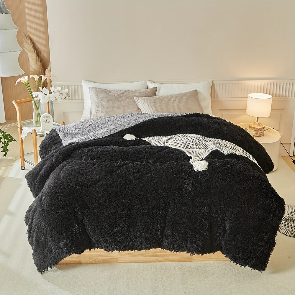 BowLift | Luxury Thick Lambskin Blanket for Warmth and Elegance