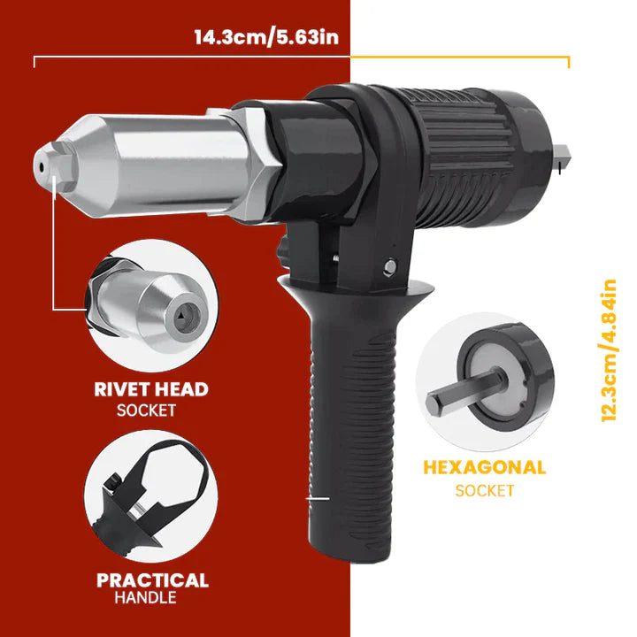 Nail Plier Adapter for Battery Drill – SpeedRivet | Bowlift