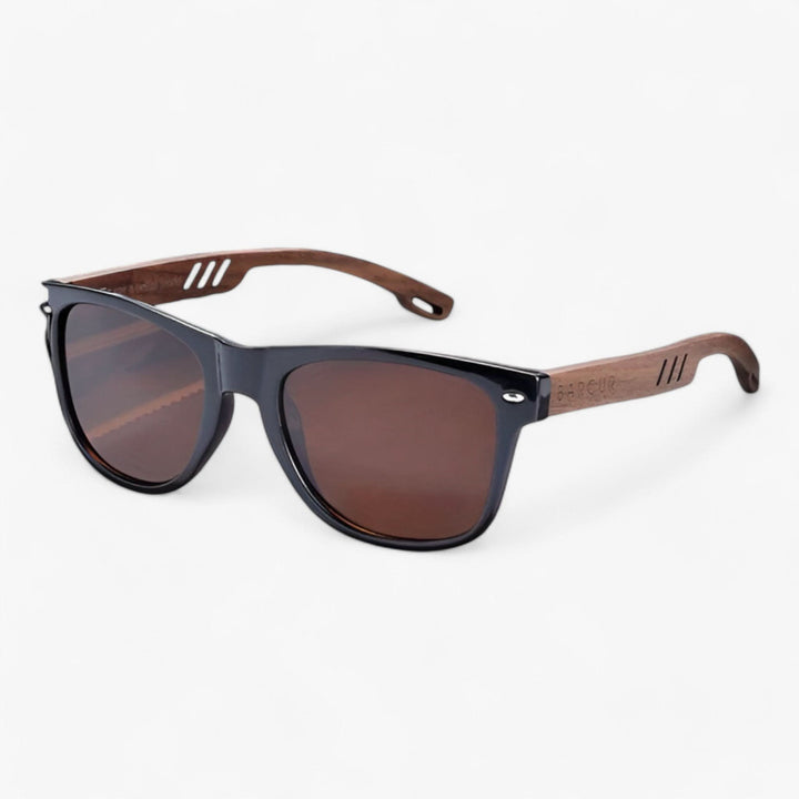 BowLift | Wooden Temple Polarized Sunglasses UV400 Protection
