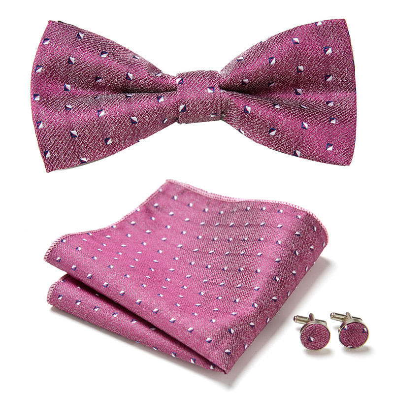 Three-piece set with stylish bow ties Bowlift