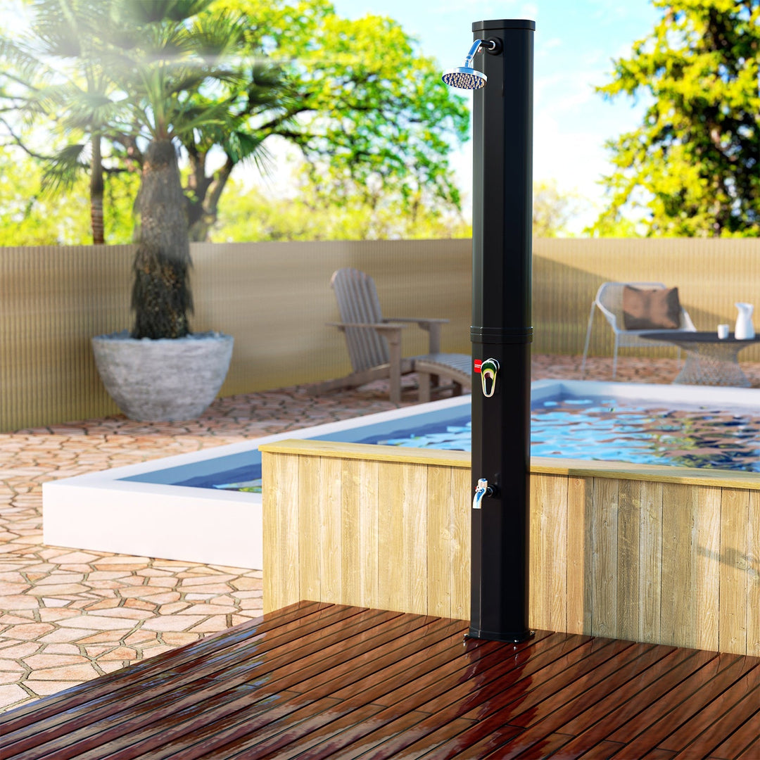 Solar shower 35L garden shower incl. protective cover | Bowlift