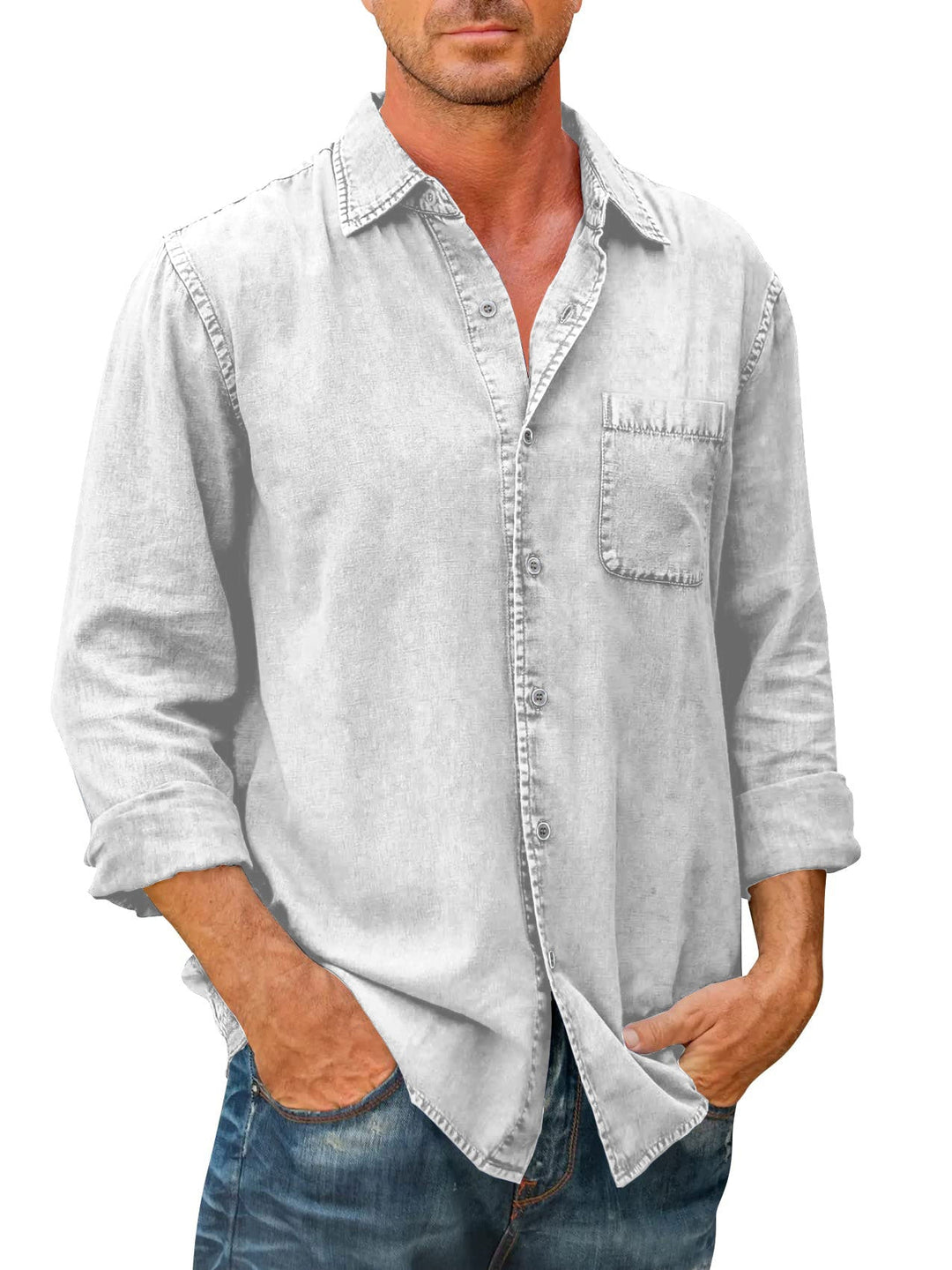 BowLift | Long sleeve button shirt for men