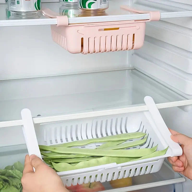 BowLift | Multi-Purpose Refrigerator Organizer – Stackable Food Container with Drainage