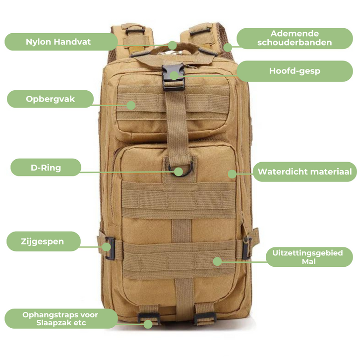 StormGuard Backpack — Trust in dry protection and boundless adventurous spirit | Bowlift
