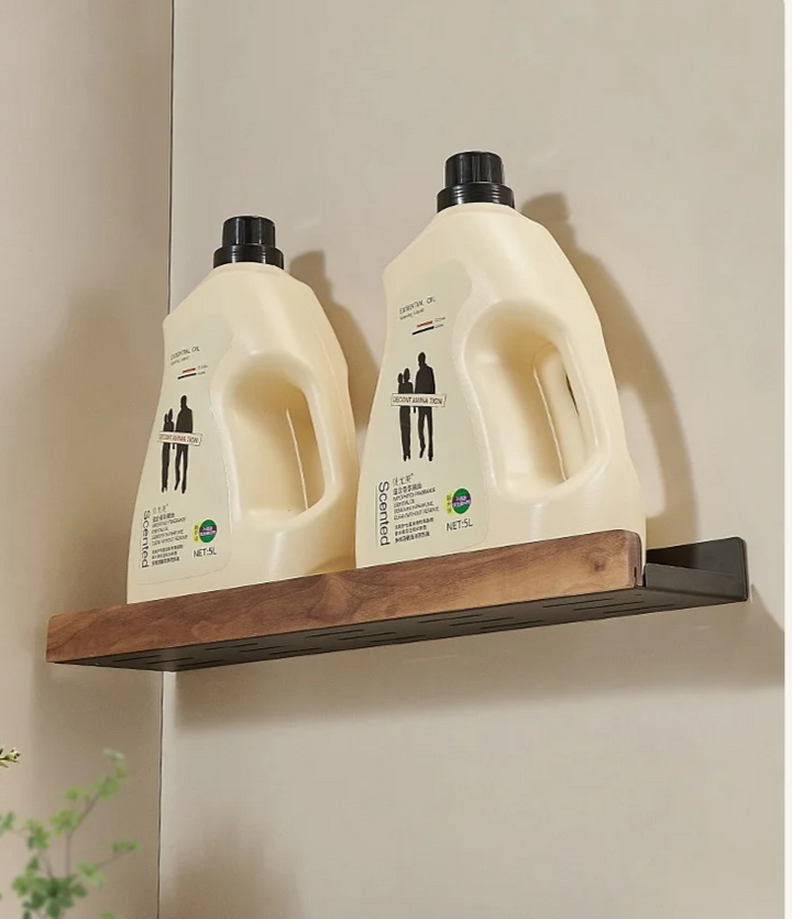 CulinaWood Kitchen Wall Shelf Bowlift