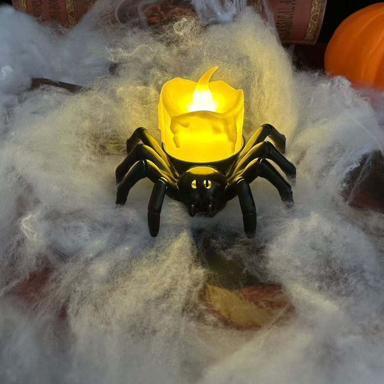 BowLift | Halloween Decoration – Spiderback Ornament with Candle and Eyeball Designs