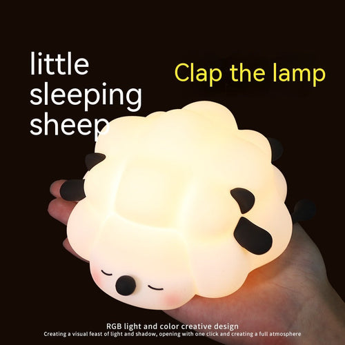 Rechargeable sheep night lamp with timer and dimmer | Bowlift