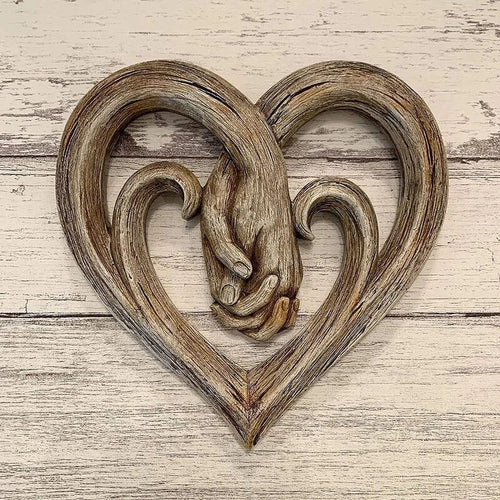 BowLift | Wooden Heart Wall Decoration - ForeverTouch