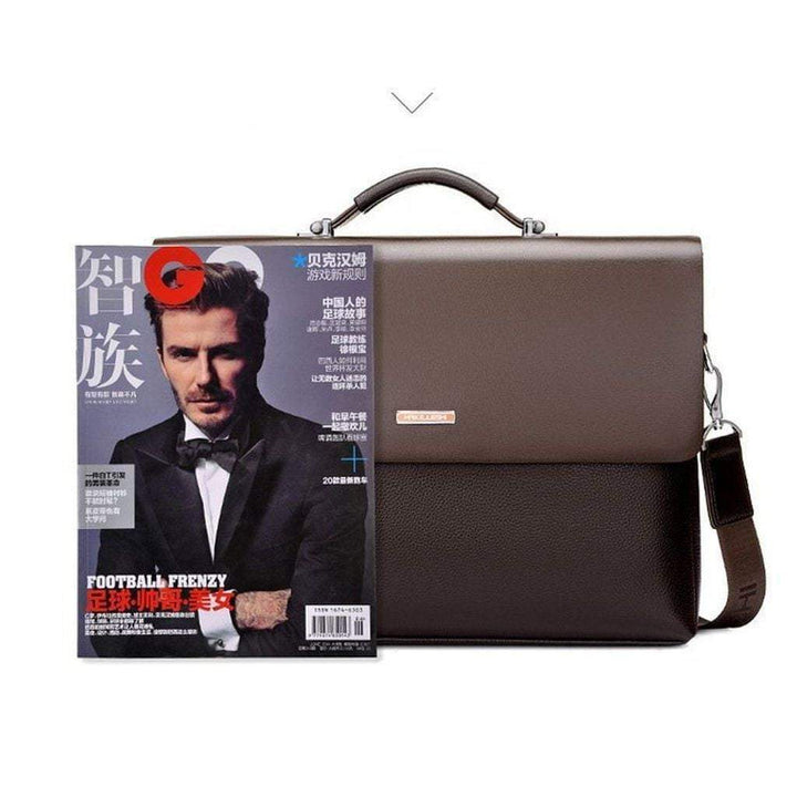 BowLift | New Business Mens Leather Briefcase