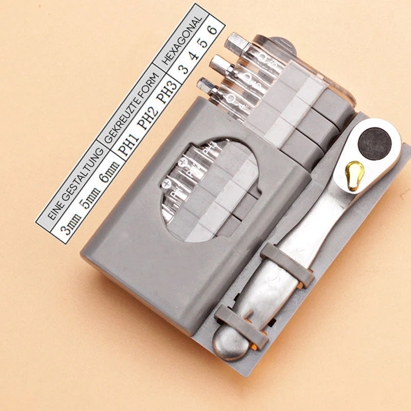 BowLift | Mini screwdriver combination set positive and negative