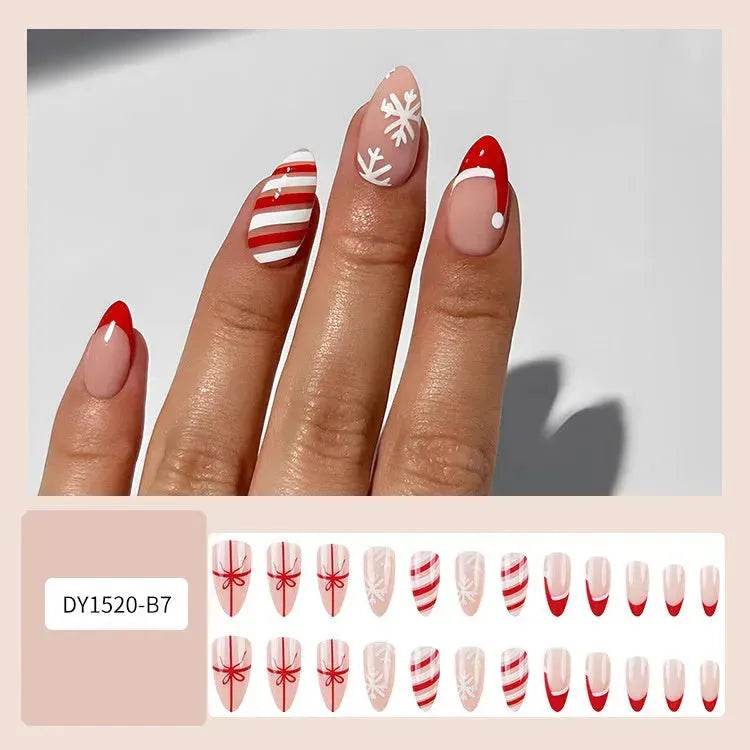 BowLift | 24pcs Christmas False Nail Decal stickers
