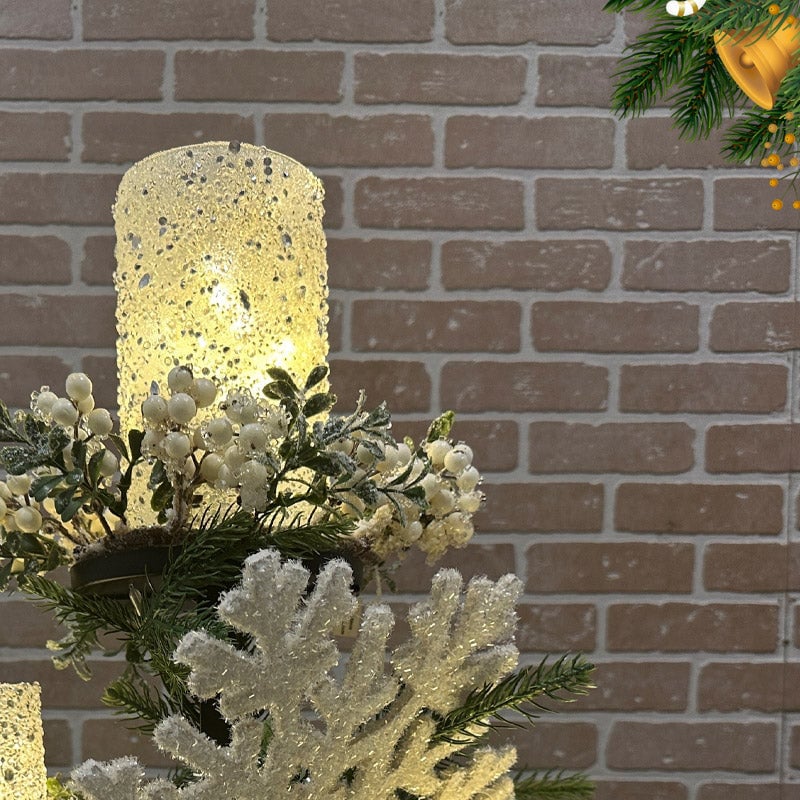 BowLift | Christmas Tree Topper Shelf | 3-tier | Black | Metal