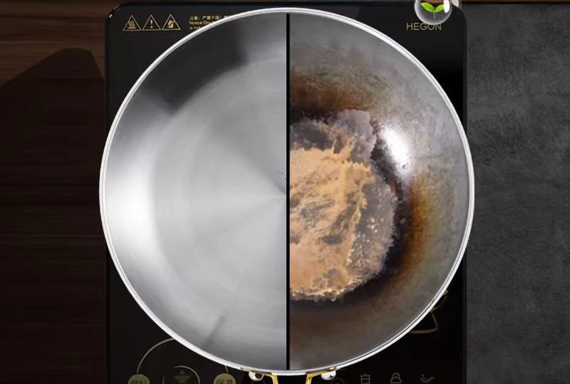 ChefSteel – Professional Stainless Steel Frying Pan for Gas & Induction Bowlift