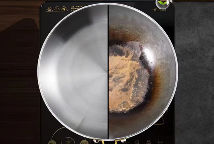 ChefSteel – Professional Stainless Steel Frying Pan for Gas & Induction | Bowlift