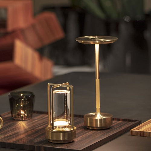 BowLift | Cordless Table Lamp - Dimmable & Rechargeable Desk Light