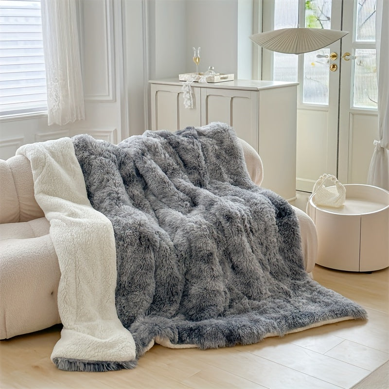 BowLift | Luxury Thick Lambskin Blanket for Warmth and Elegance