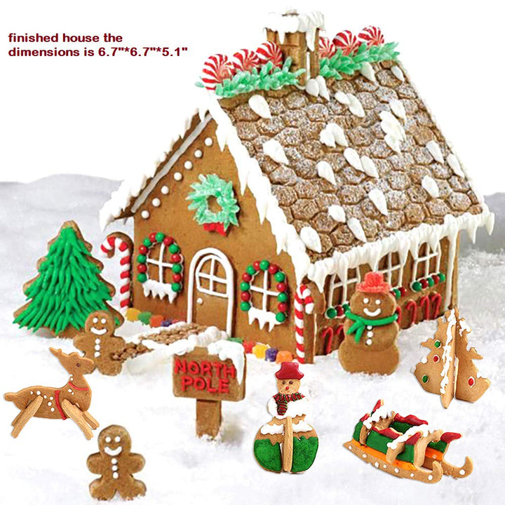 BowLift | Christmas Stainless Steel 3D Cookie Mold (18pcs)