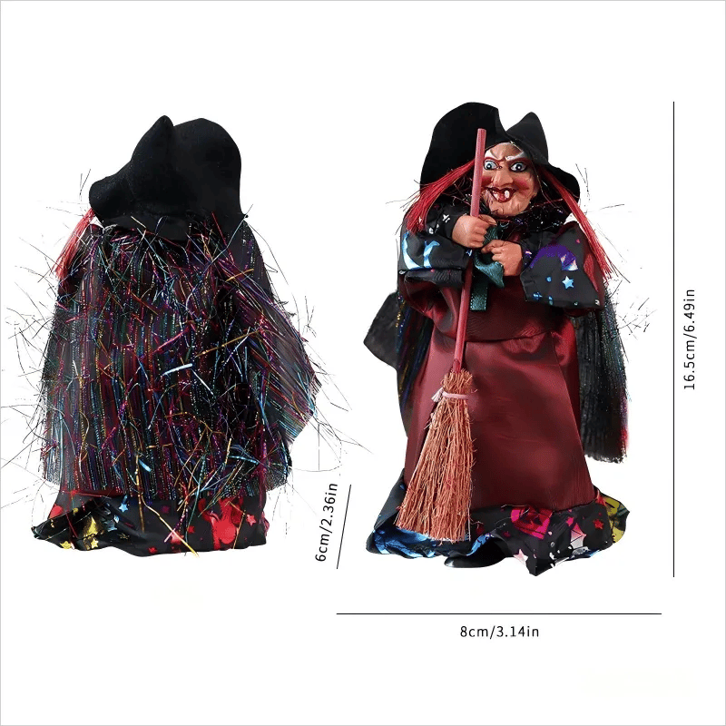 BowLift | Halloween Witch Doll Statue Decor Desktop